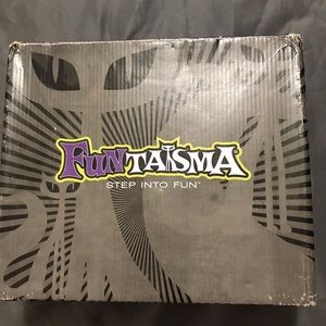 Size 8 Clear & Silver heels